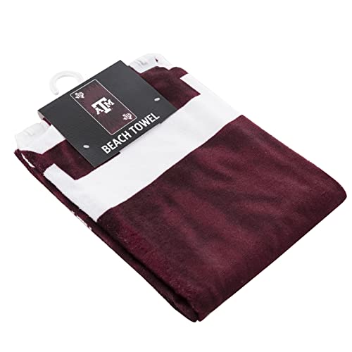 Image of Northwest NCAA Texas A&M Aggies Unisex-Adult Beach Towel, 30 inch x 60 inch, Psychedelic (Pack of 6)