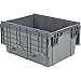 ORBIS Flipak Distribution Container, 27-7/8 x 20-5/8 x 15-5/16, Gray
