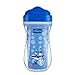 Chicco Active Cup Bicchiere Antigoccia Bambini 266 ml, 1 Tazza Biberon 14+ Mesi per Imparare a Bere, Tazza Termica con Beccuccio Ergonomico Anti Morsi e Valvola Facili Sorsi, senza BPA -Blu o Azzurro