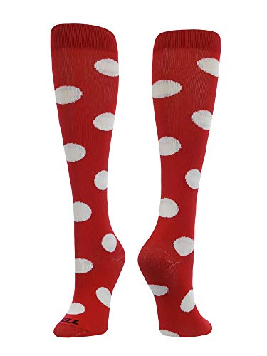 Image of Krazisox Polka Dot Over The Calf Socks