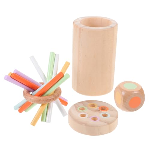 BESTonZON 1 Juego Juguete De Juguetes De Huevo Inflable Helecho Abridores Varita a Granel Perchas Musical Voltear Murciélago Pequeños Juguetes De Remolque Tabla De De Madera