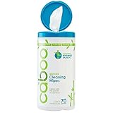 CABOO Tree Free Bamboo Cleaning Wipes, 70 CT