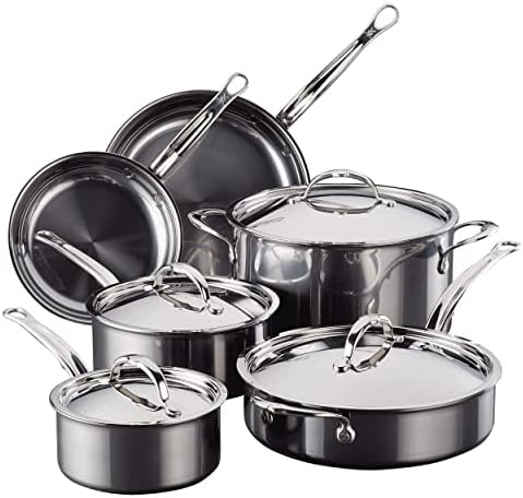 Hestan - NanoBond Collection - Titanium Stainless Steel 10-Piece ...