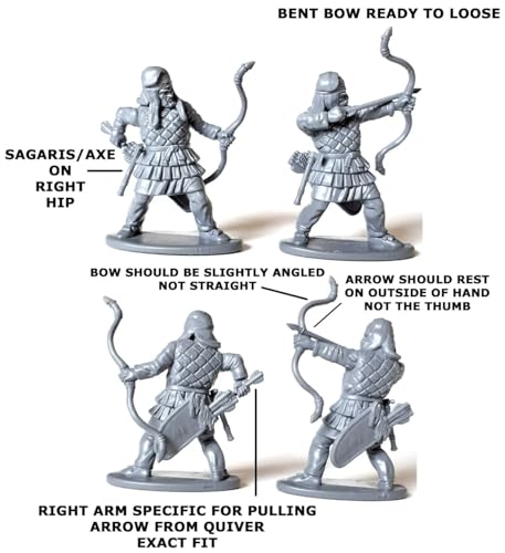 Wargames Delivered - Persian Armoured Archers 30 Figuras 28mm miniatura 4