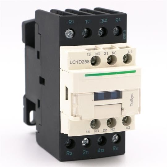 LC1D258FE7 Contacteur AC 4P 2NO+2NC LC1-D258FE7 Bobine 40A 115V AC