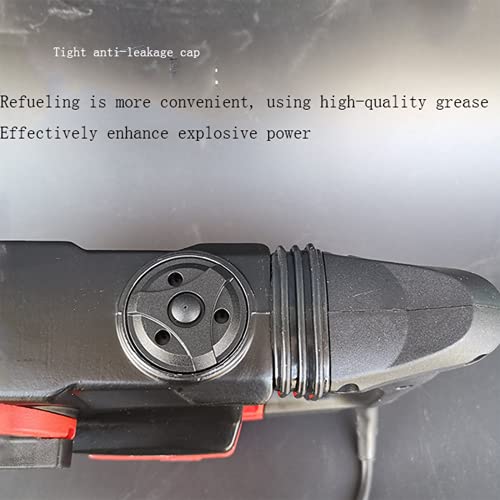 SXTYMV BohrhäMmer Schlagbohrmaschine Abbruchhammer Hammerbohrer Schlagbohrer Industrie-Schlitz Elektro-Pickel RüHren… – Bild 4