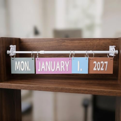 Calendario de Pared SOLUSTRE 2029 Interactivo con Barra Ajustable para Aula Colegial 4