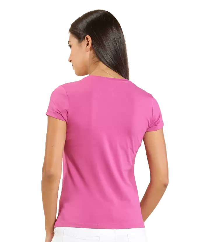 Image of Lyra Women's Cotton Regular Fit T-Shirt