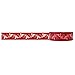 Wrapables Colorful Patterns Washi Masking Tape, Red Vines