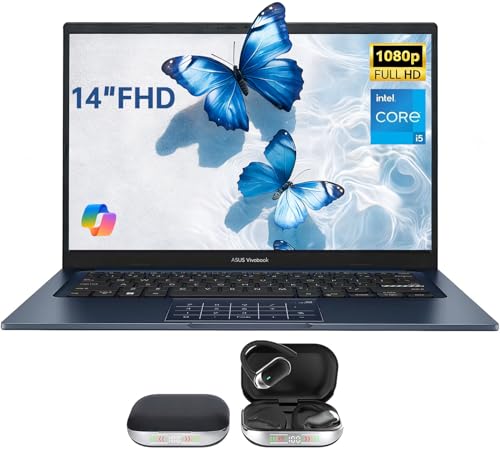 ASUS Vivobook 14' FHD Laptop, Intel Core i5-1334U, 16GB...