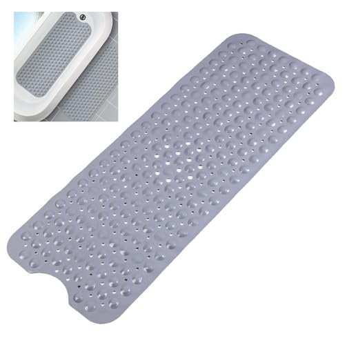 La mejor selección de Alfombrillas para bañera , tabla con los diez mejores. 43 AIONSIC Alfombrilla Antideslizante para Bañera, Ducha Cuadrada baño con 200 Ventosas, Alfombra de Ducha Extra Larga de 40 x 16 Pulgadas, Accesorios Antideslizantes para baño...