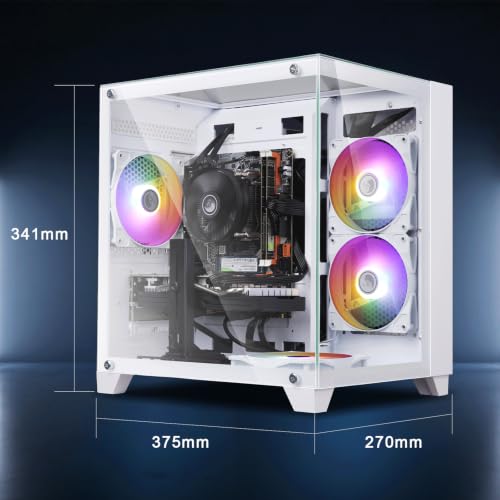 Image of GPVHOSO Gaming Desktop PC, Intel Core i5 3.2GHz, RX 550 4GB