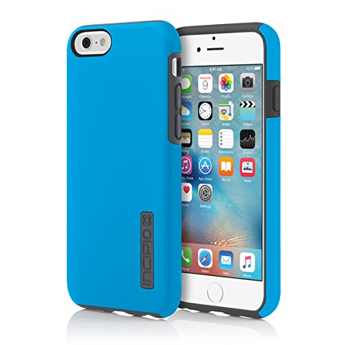Iphone 6S Case, Incipio Dualpro Case [Shock Absorbing] Cover Fits Both Apple Iphone 6, Iphone 6S - Cyan/Gray #TOP1