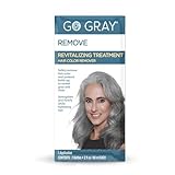 Go Gray Treatment System (Remove), 1 Application, Revitalizing Treatment Hair Color Remover Safely Removes Hair Dye to Reveal Gray & Silver
