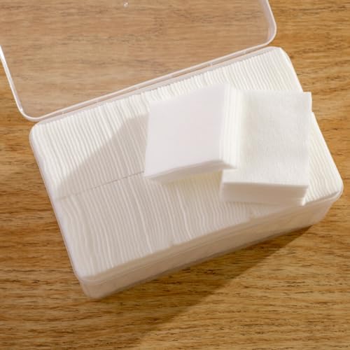 Healvian 1080 Peças De Almofadas Faciais Descartáveis Almofadas De Remoção De Maquiagem Almofadas De