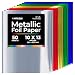 Hygloss Products Metallic Foil Paper Sheets – 10 x 13 Inch, 50 Sheets – Assorted Colors