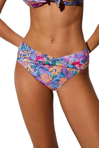 YSABEL MORA - Braga Bikini Midi Reductora con Estampado Floral