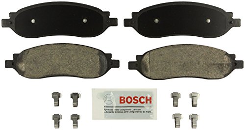 BOSCH BE1068 Blue Semi-Metallic Disc Brake Pad Set - Compatible With Select Ford F-250 Super Duty, F-350 Super Duty; REAR