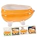 BUGUUYO Bathroom Wear-Resistant Sand Bath Box Reusable Ceramic Pumpkin Bathtub Pet Health Friendly
