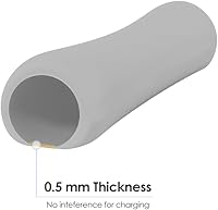 Vista 4 de ProElife Paquete de 2 soportes ergonómicos de agarre para Apple Pencil de 2ª generación, Apple Pencil (USB-C) y Apple Pencil Pro 2024 accesorio