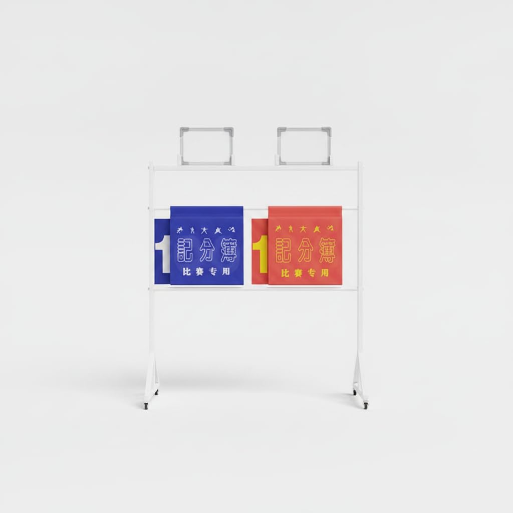 Marcador Manual Pie, hasta | Conectores Plásticos, Tablero para Fútbol, Sesiones Entrenamiento, Para Centros Comunitarios