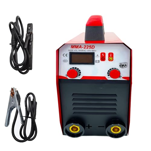 Hillgrove HGCM1210M2 225Amp Arc Force Control, AC, Anti Stick, Hot Start Function Rod Digital Display IGBT Based VRD Technology MMA Inverter Welding Kit Machine
