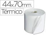 Rollo sumadora termico q-connect 44 mm ancho x 70 mm diametro sin bisfenol a
