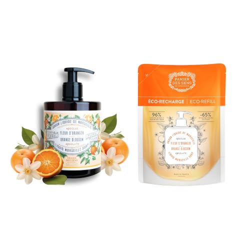 Image of Panier des Sens Orange Blossom Liquid Hand Soap, 33.8 fl oz