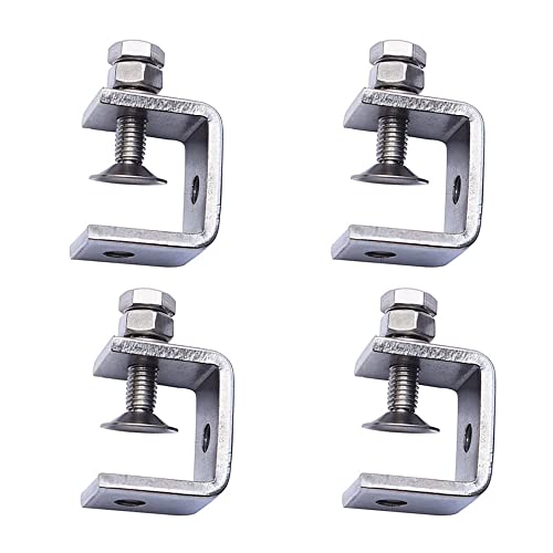 BDHI Abrazadera de tigre C de 30 mm, abrazadera en C de acero inoxidable, abrazadera en C para carpintería y reparación de automóviles (Y151-4) Cover