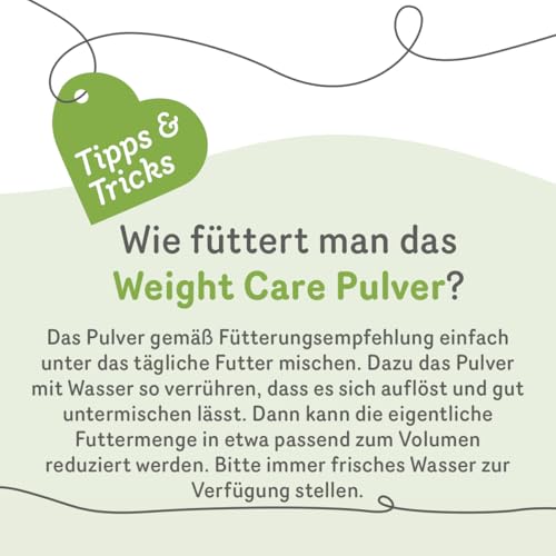 GRAU - Weight Care, 1er Pack (1 x 150g), Ergänzungsfuttermittel für Hunde und Katzen
