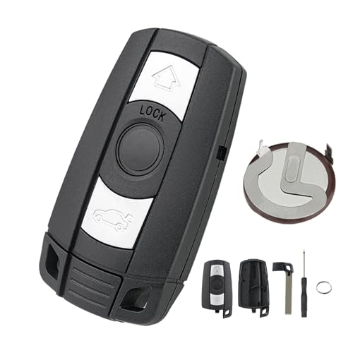 Gzxnkey mit Batterie 3-Knopf Schlüsselgehäuse