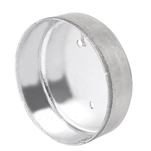 Aexit 100mm Cutting Hole Saws & Accessories Diameter 10mm Round Shank Metal Diamond Coated Glass Hole Saw Sets Hole Saw