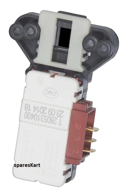 SPARESKART Door Lock, Door Switch, Compatiable for IFB Front Load ...