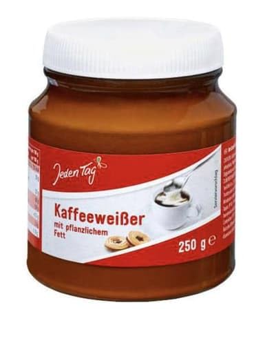 Jeden Tag Kaffeeweisser von pflanzlichem Fett 250g