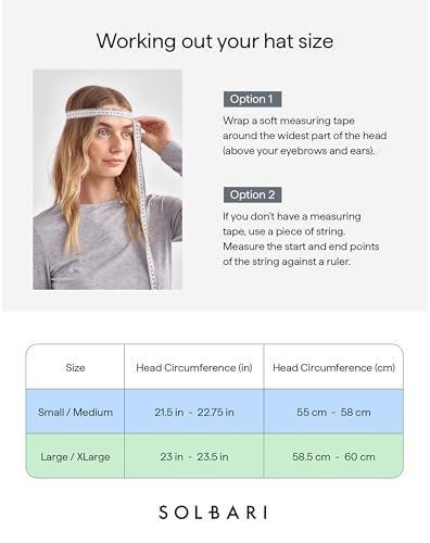 Solbari Women’s Ultra-Wide Cotton Linen Sun Hat UPF 50+, Packable, Adjustable with Ponytail Hole for Travel, Beach & Outdoors4