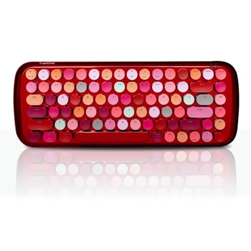 Clavier mécanique sans fil 84 touches rétro Pilipane RVB double mode