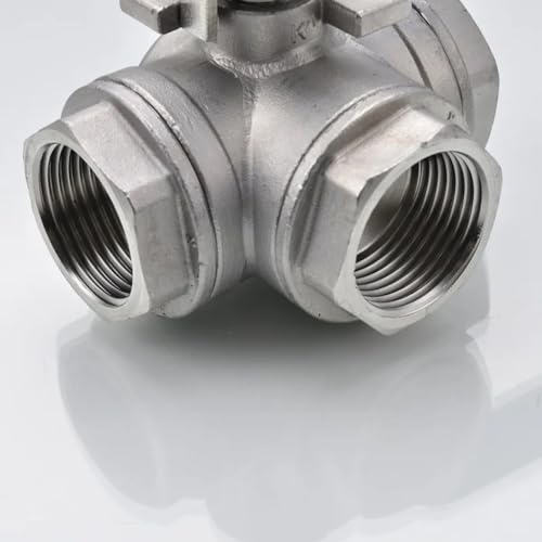 Adaptador de conector de 3 vías de 1.5 pulgadas BSP hembra para tuberías de agua y aire 3