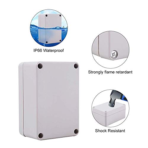 2pcs Scatola di Giunzione Impermeabile IP66 ABS