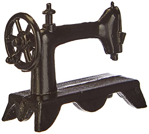 Efco – Miniatura nostálgico máquina de Coser, Negro, 3 x 1,5 cm