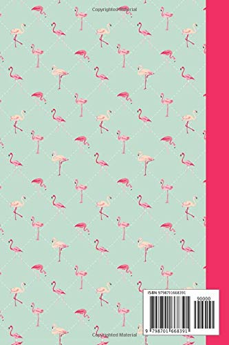 Shopping List Notebook: Flamingos Shopping List Notebook, Shopping List of The Weekday, 120 Pages, Size 6" x 9" - Image 2