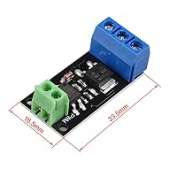 HALJIA 5Pcs FR120N MOS Modul MOSFET Steuermodul Feldeffekt MODUL, MOSFET/MOS Röhren FET Modul Ersatzrelais 100V 9.4A – Ansicht 4
