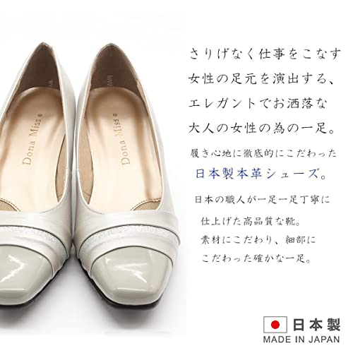 COSMITX] Dona Miss ドナミス パンプス 本革 日本製 レザー