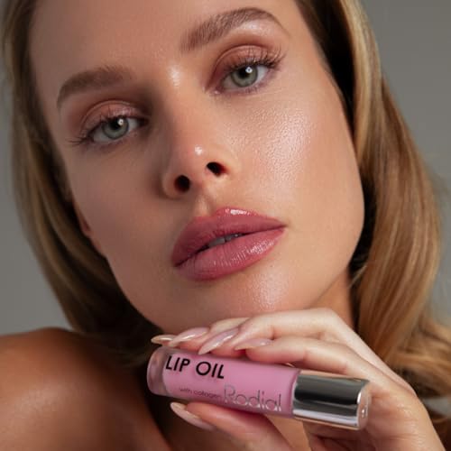 Rodial Plumping Collagen Lip Oil 4Ml - Olio Labbra Idratante E Volumizzante Al Collagene Vegano Con Olio Di Macadamia E Jojoba, Formula Ultra Nutriente Per Labbra Morbide E Setose - 6