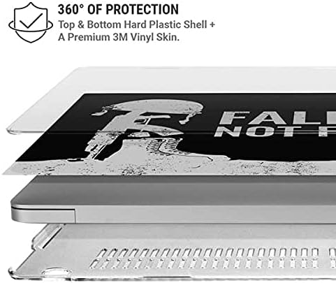 Skinit Case + Skin Compatible with MacBook Air 13in (2020) Originally Designed Fallen But Not Forgotten Design