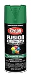 Krylon Fusion All-In-One Adhesive Spray Paint for Indoor/Outdoor Use, 12 oz, Spring Grass