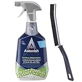 Astonish Specialist Extra Strength Mould & Mildew Stain Blaster Spray, for Fast Mould Removal, 750ml. Paired with Crevice cleaning brush for those hard to reach places. - Image 1