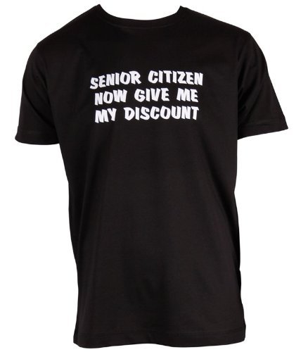 Dead FreshRetirement Gifts - Senior Citizen, Now Give Me My Discount Retirement t-Shirt