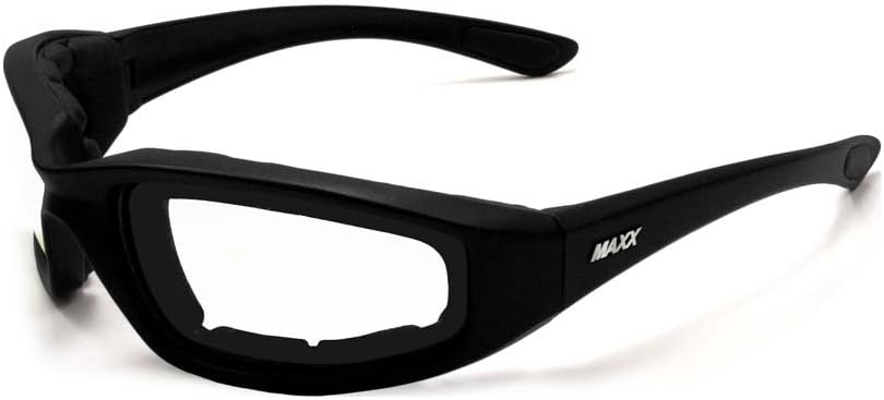 maxx Sunglasses 2017 TR90 Foam Black Clear Lens