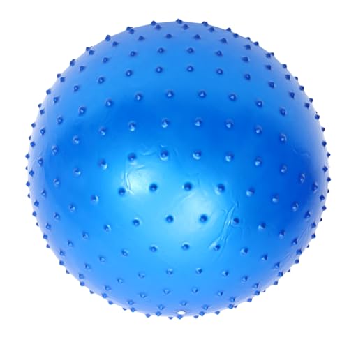HANABASS Bola De Masaje De Yoga con Bola De Espinas Pelota Gimnasia Fútbol Bralette para Mujer Maternidad Trimestre Flotar Silla De Bola De Estabilidad Blue De Polivinilo