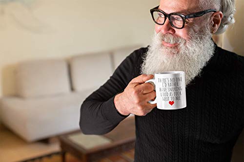 Taza de cerámica 11 oz con diseño divertido miniatura 4